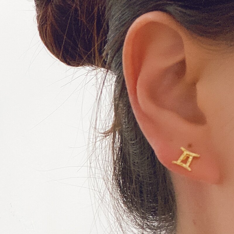 

Constellation Stud Earrings, Gold