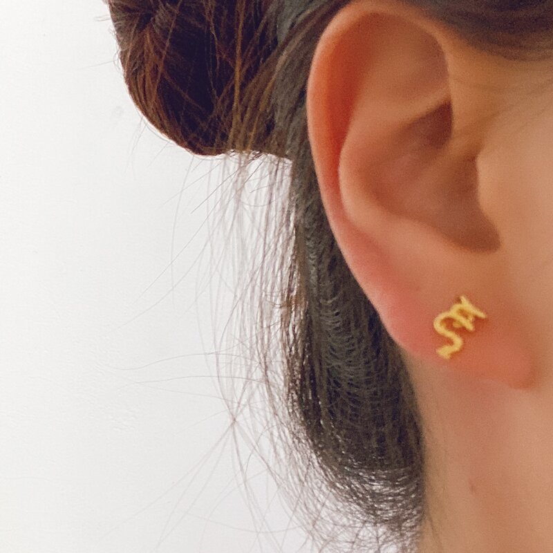 

Constellation Stud Earrings, Gold