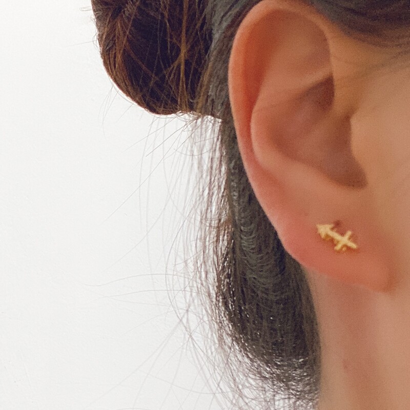 

Constellation Stud Earrings, Gold