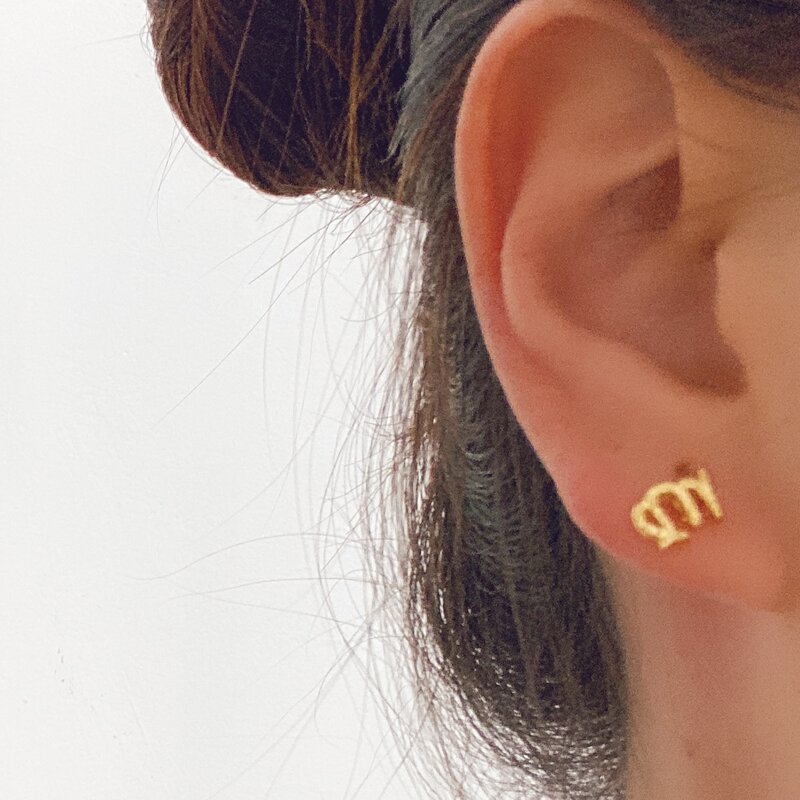 

Constellation Stud Earrings, Gold