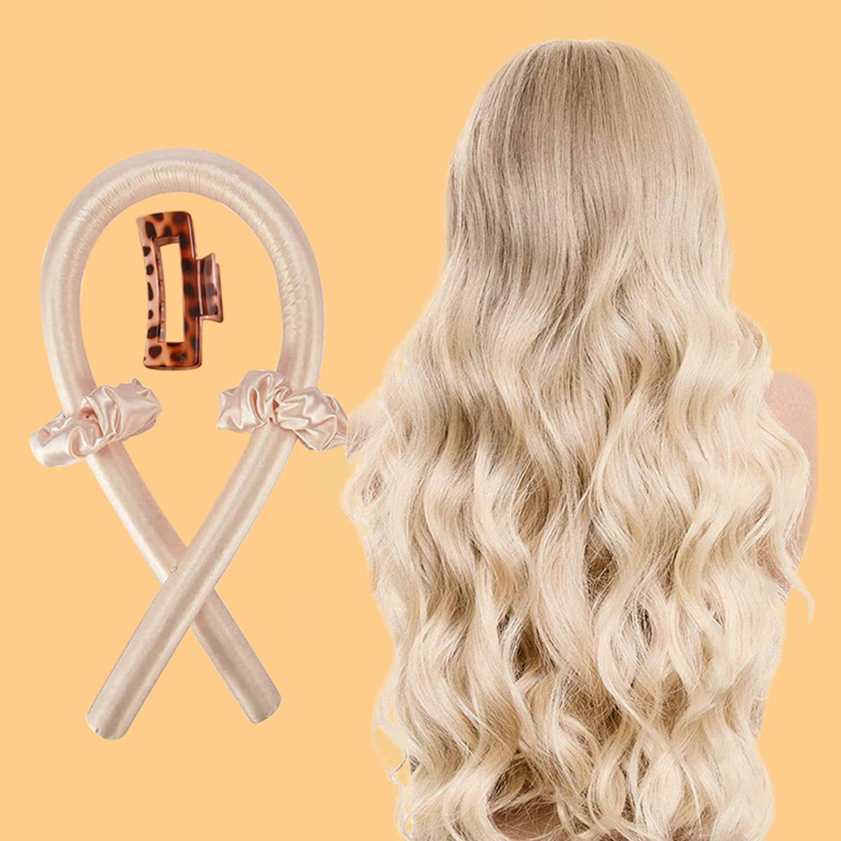 

4pcs Hair Accessory Set, Champagne