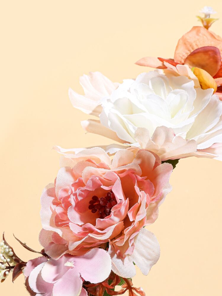 花朵裝飾髮帶 - 彩色 - 查看 3