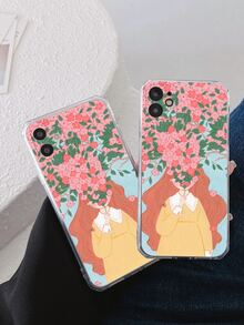 Funda de celular con estampado de niña - Multicolor - Ver 4