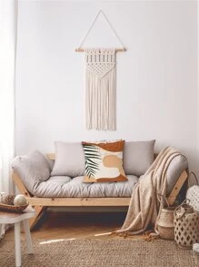 Vỏ Gối In Hình Lá, Không Làm Đầy, Vỏ Gối Phong Cách Đương Đại, Không Có Gối Chèn, Cho Ghế Sofa, Phòng Khách - Nhiều màu - Xem 4