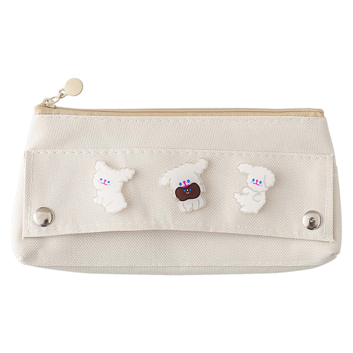 

1pc Random Cartoon Pencil Bag, Multicolor