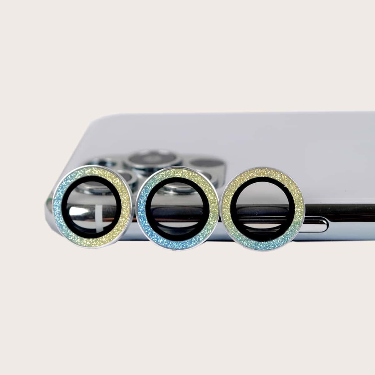 

3pcs Metal Eagle Eye Phone Lens Film, Multicolor