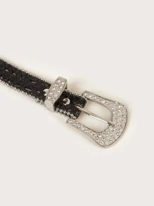 Cinturones Casual - Negro - Ver 4