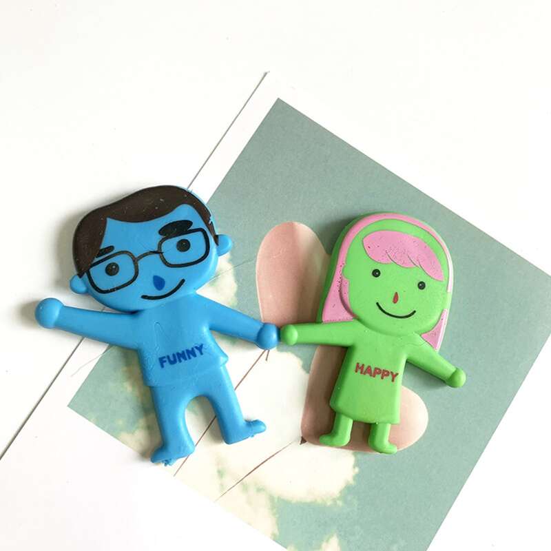 

6pcs Cartoon Stress Relief Stretch Toy, Multicolor
