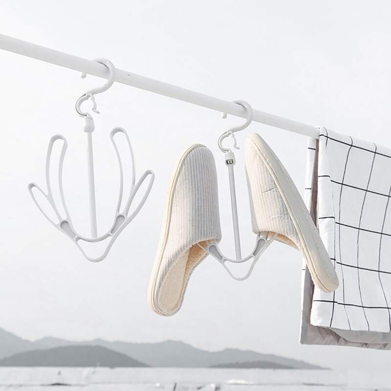 

1pc Shoes Hanging Storage Rack, White