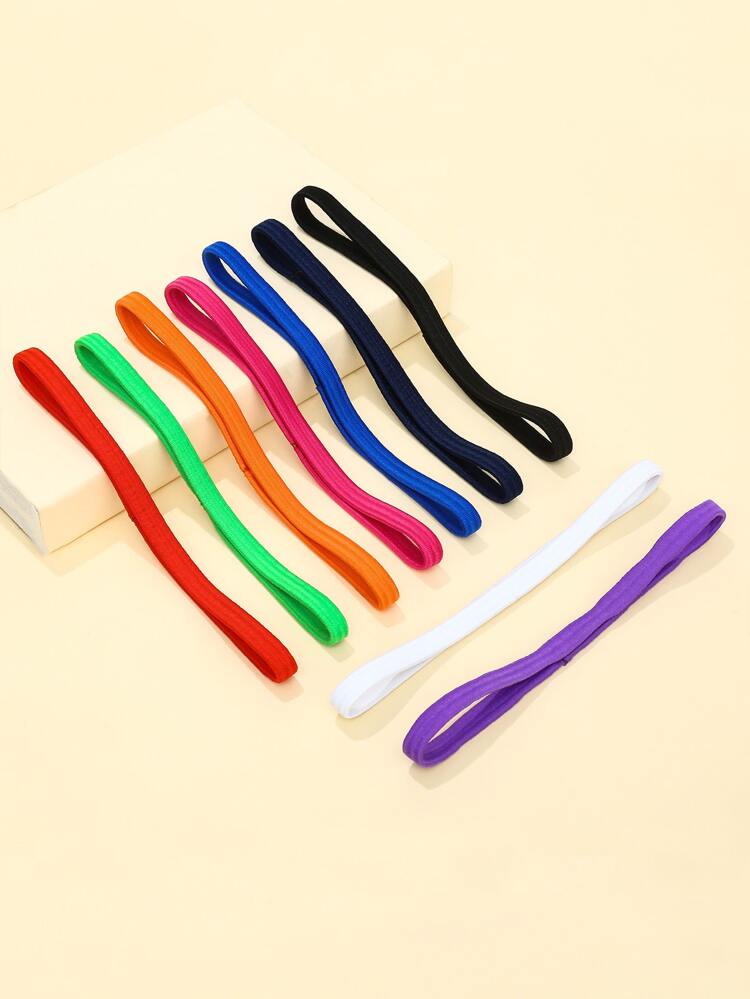 Plain Color Casual Headband, Suitable For Daily Wear Hair Band Turban Headband Sweatband, School Stuff, College, Headbands Fall Winter Hair Accessories For Women For Vacation Outfits Woman Elegant Scarf Women Bandanas Soft Headwrap