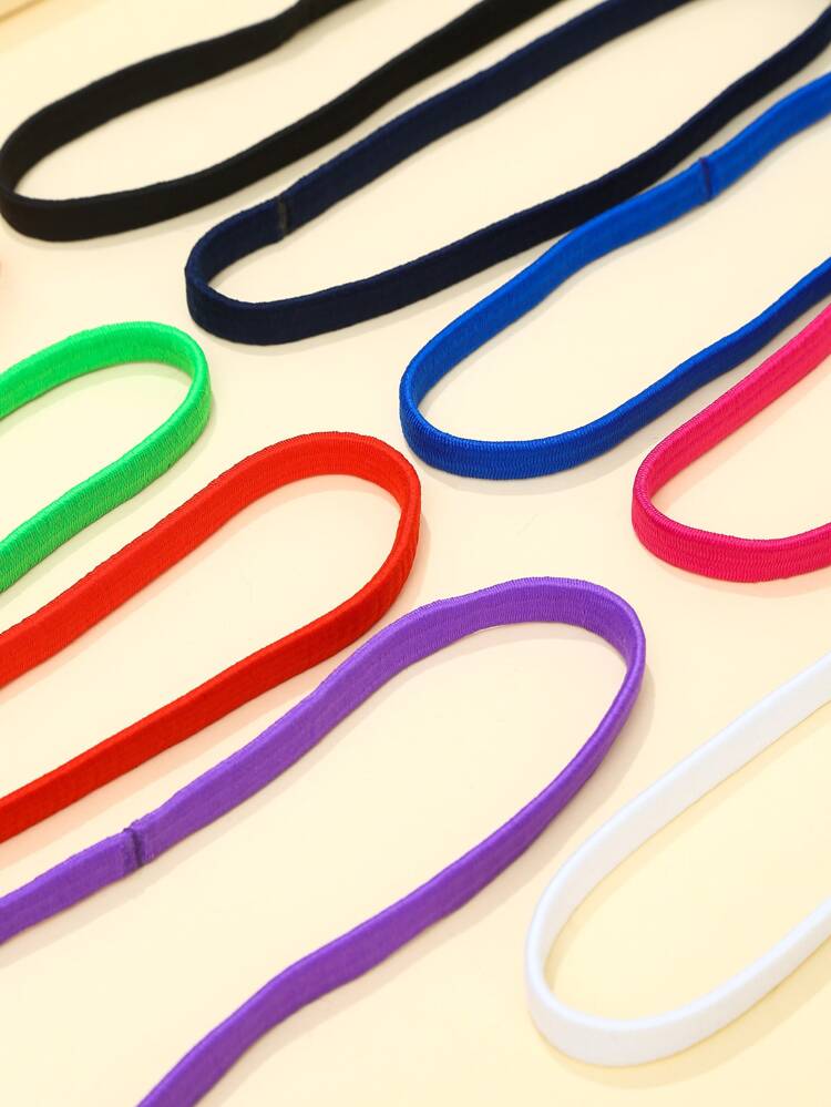 Plain Color Casual Headband, Suitable For Daily Wear Hair Band Turban Headband Sweatband, School Stuff, College, Headbands Fall Winter Hair Accessories For Women For Vacation Outfits Woman Elegant Scarf Women Bandanas Soft Headwrap