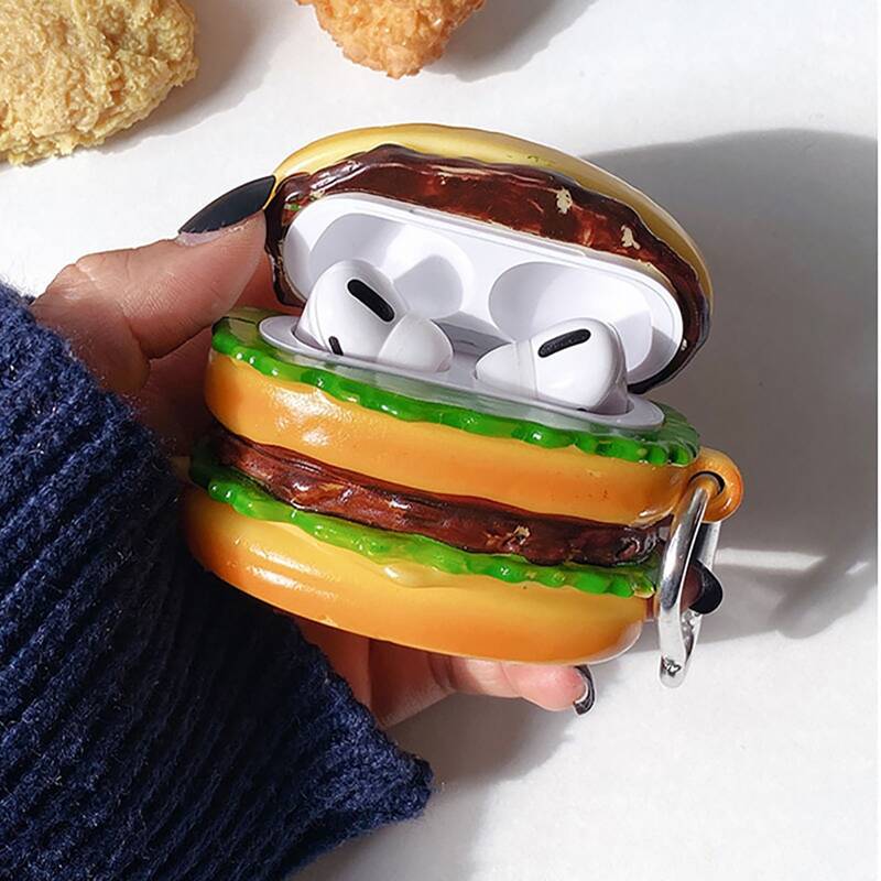 

Hamburger Design Airpods Case, Multicolor
