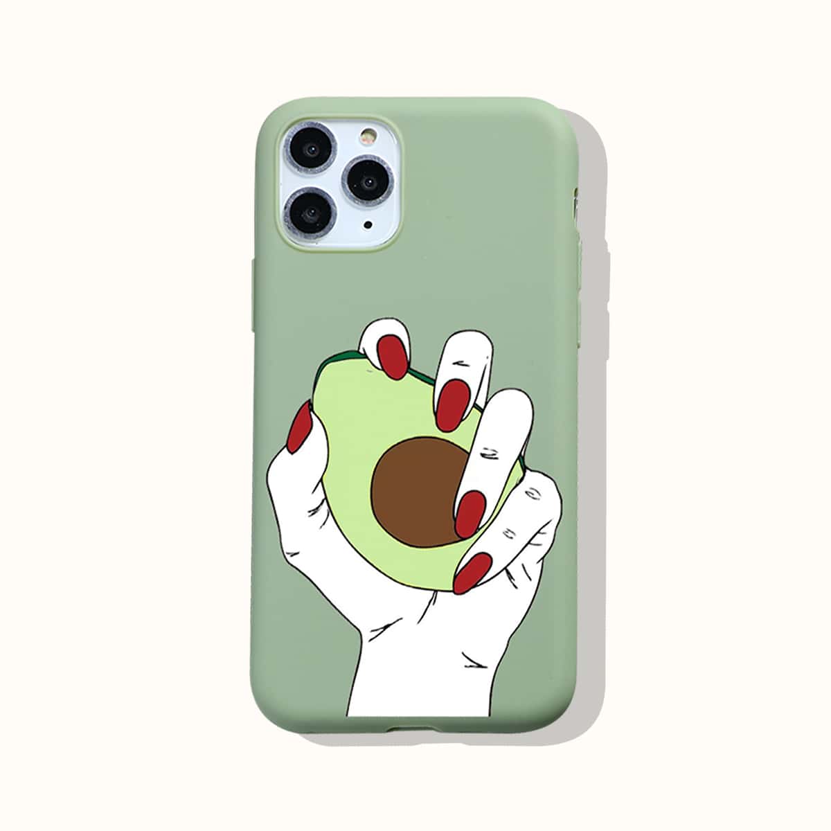 

Avocado Print Phone Case, Green