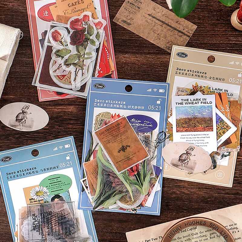 

40pcs Random Pattern DIY Sticker, Multicolor