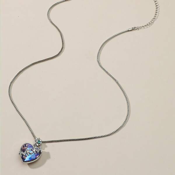 

Letter Heart Decor Choker, Multicolor