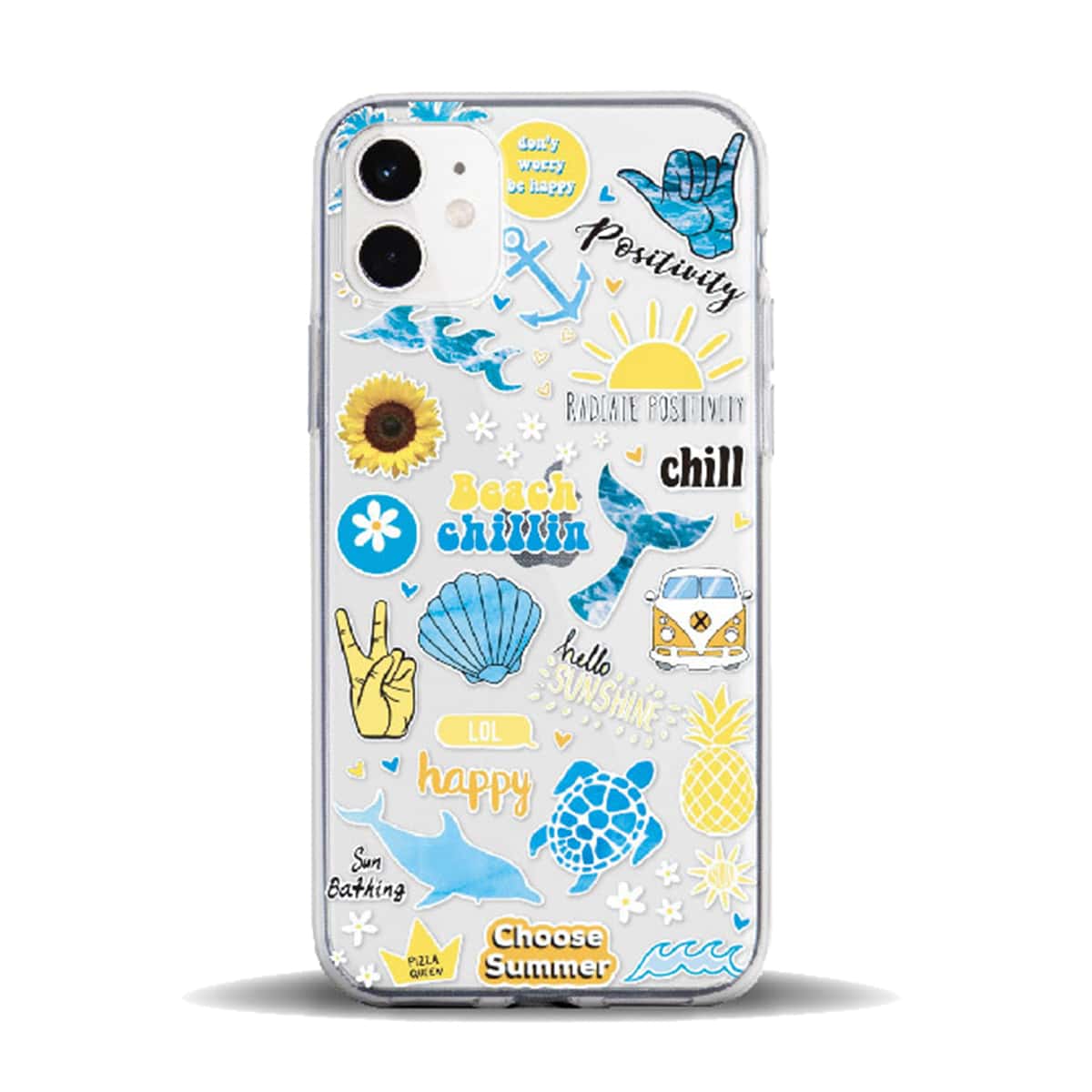 

Cartoon Graphic Phone Case, Multicolor
