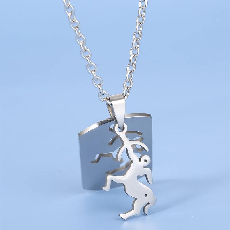 

Guys Constellation Pendant Necklace, Silver