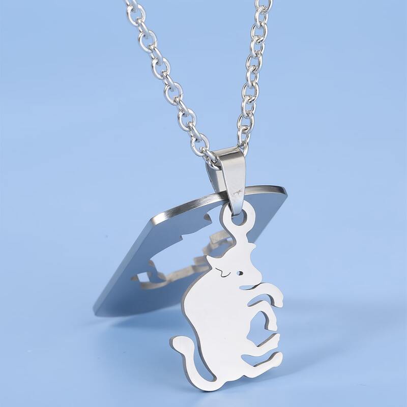 

Guys Constellation Pendant Necklace, Silver