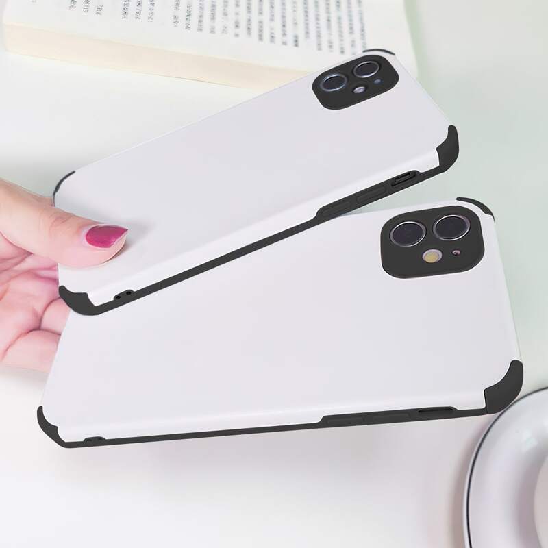 

Simple Solid Phone Case, White