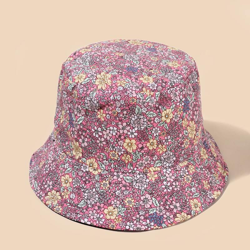 

Ditsy Floral Bucket Hat, Pink