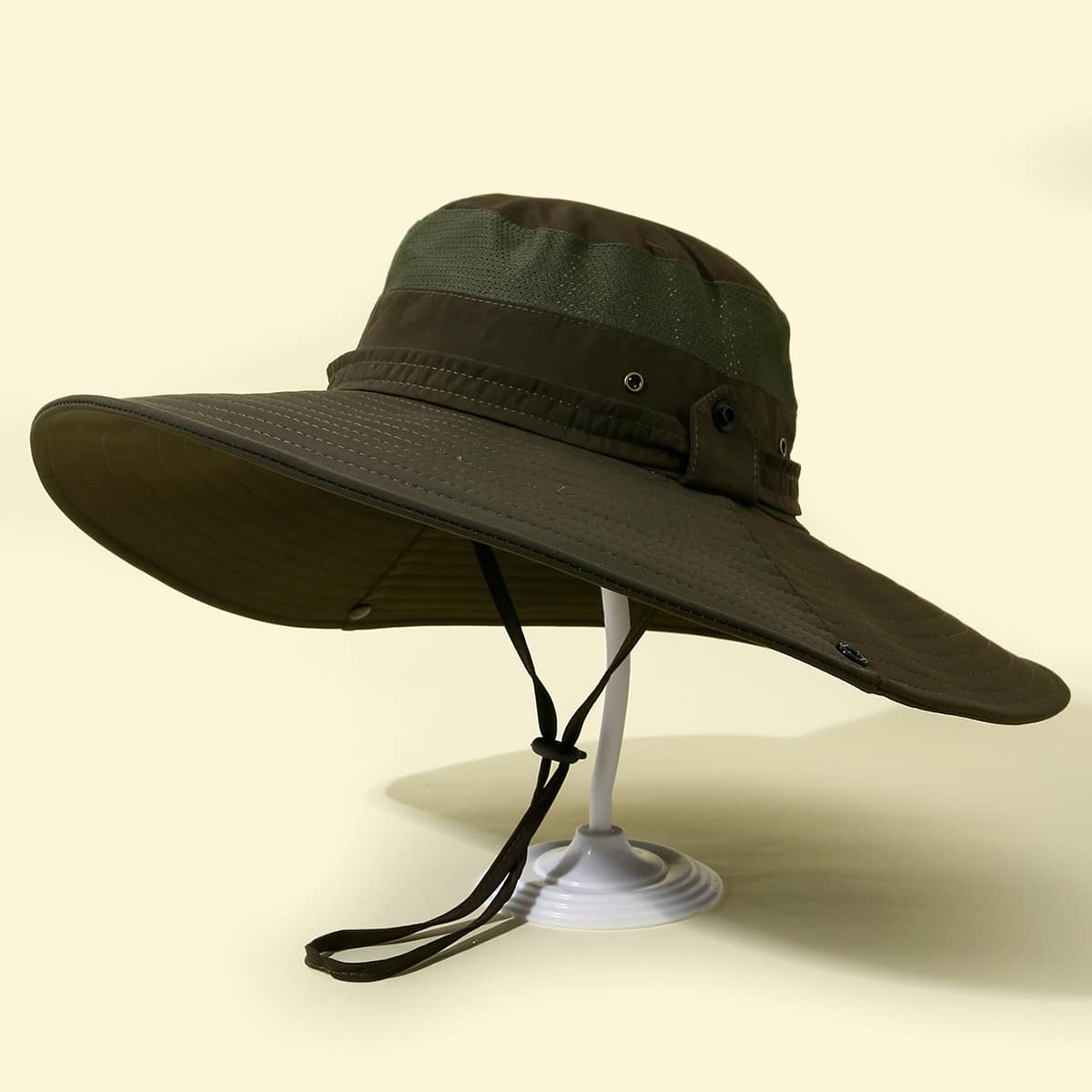 

Guys Solid Hiking Hat, Army green