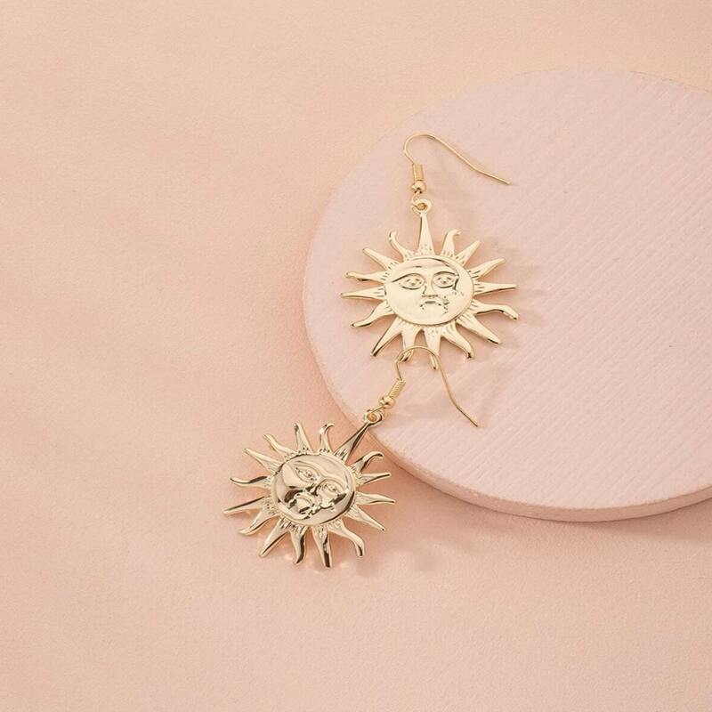 

Sun Drop Earrings, Gold