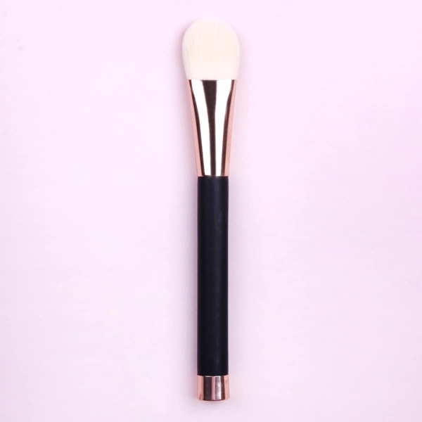 

1pc Foundation Brush, Black