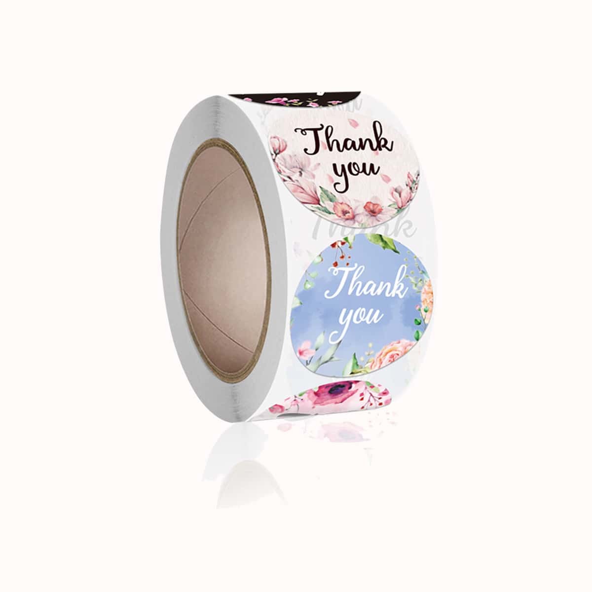 

1roll 500pcs Slogan Graphic Sticker, Multicolor