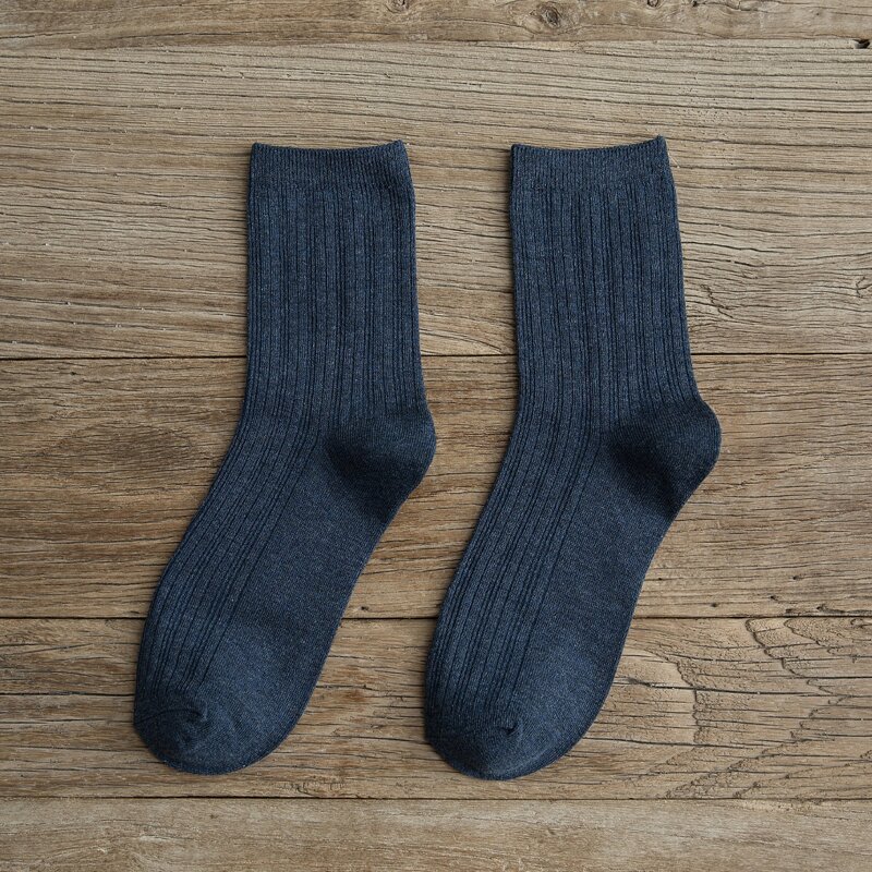 

Guys Minimalist Crew Socks, Navy blue