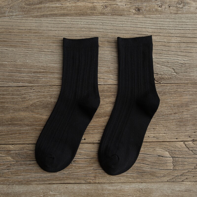 

Guys Minimalist Crew Socks, Black