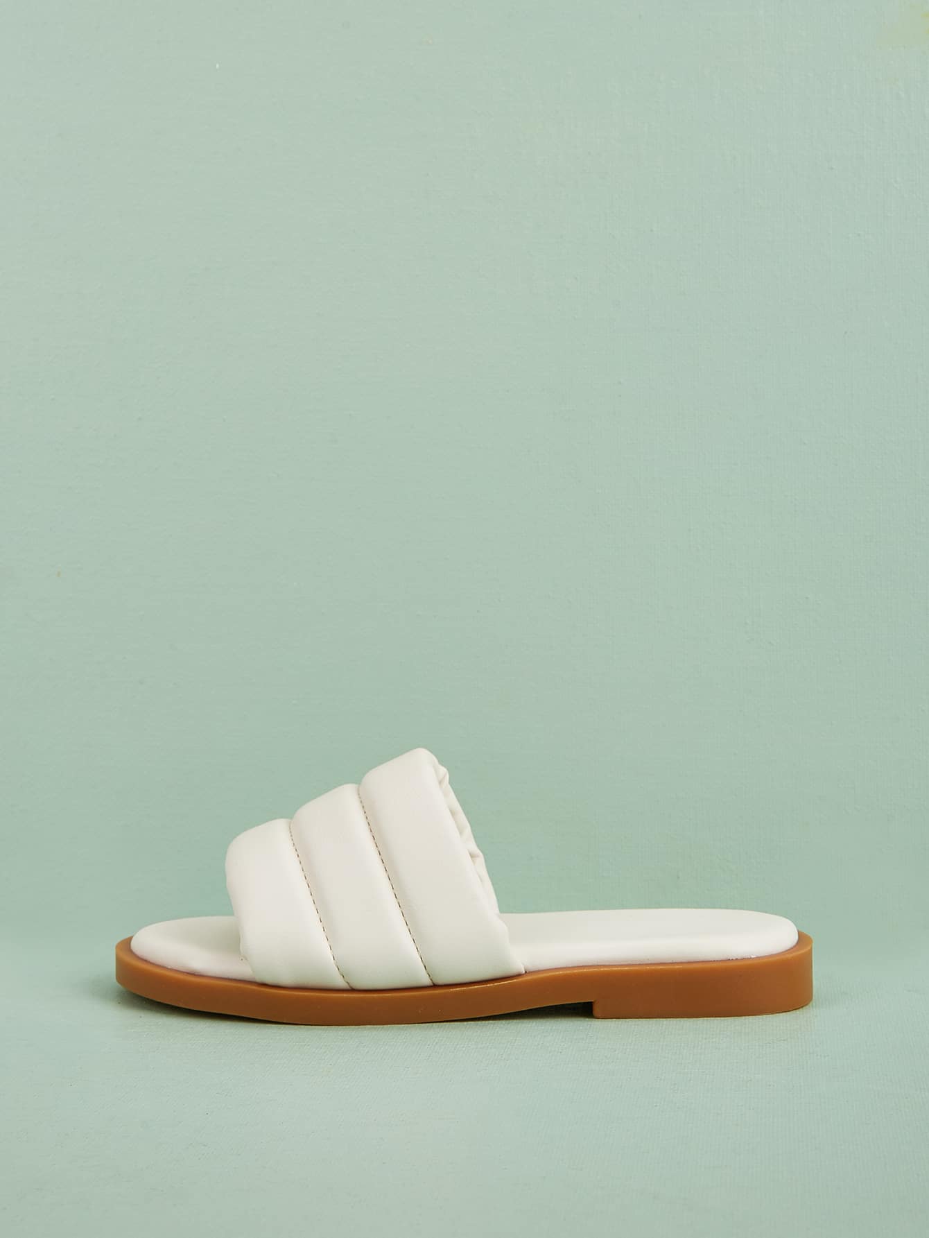 Chanclas de niñas con puntada - Beis - Añade 4