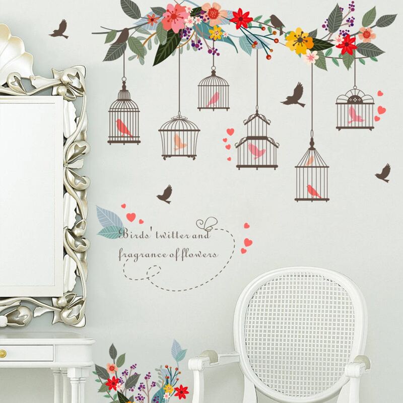 

Bird Wall Sticker, Multicolor