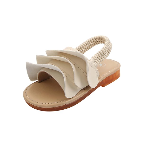 

Toddler Girls Tiered Layer Slingback Sandals, White