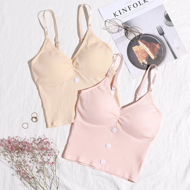 

2pack Solid Longline Bra Set, Multicolor