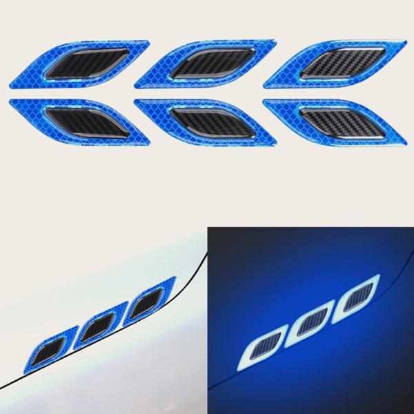 

Car Reflective Warning Stickers, Blue