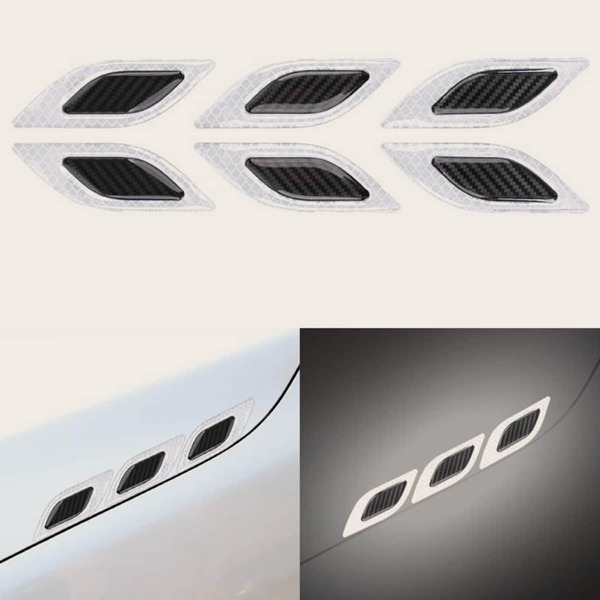 

Car Reflective Warning Stickers, Silver