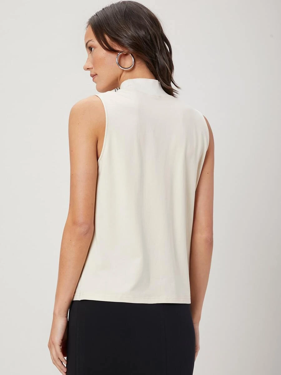 MOTF PREMIUM STAND COLLAR TOP