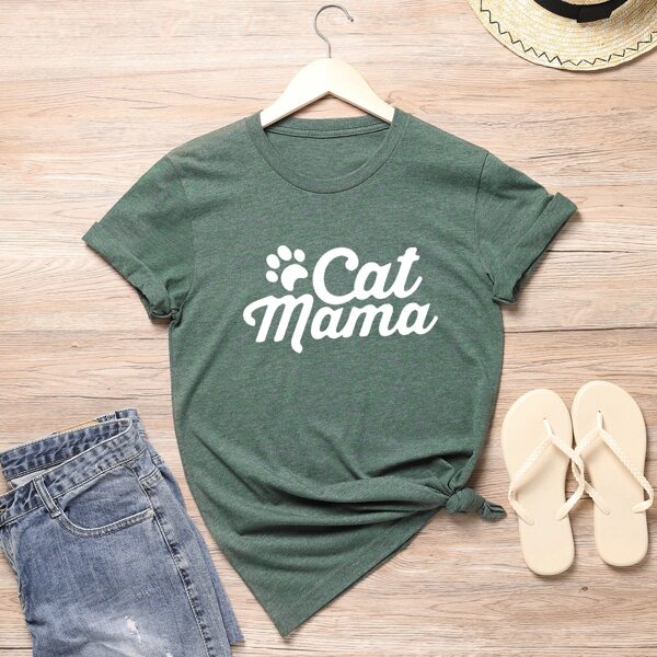

Plus Paw & Letter Graphic Tee, Green