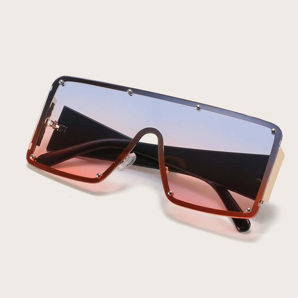 

Flat Top Shield Sunglasses
