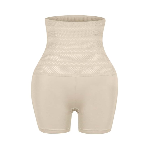 

High Waisted Shapewear Shorts, Beige