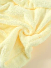 Women Girl's Magic Microfiber Shower Cap Towel Bath Hats for Women Dry Hair Cap Quick Drying Soft For Lady Turban Head - Yellow - View 3