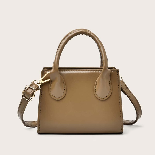 

Minimalist Satchel Bag, Brown