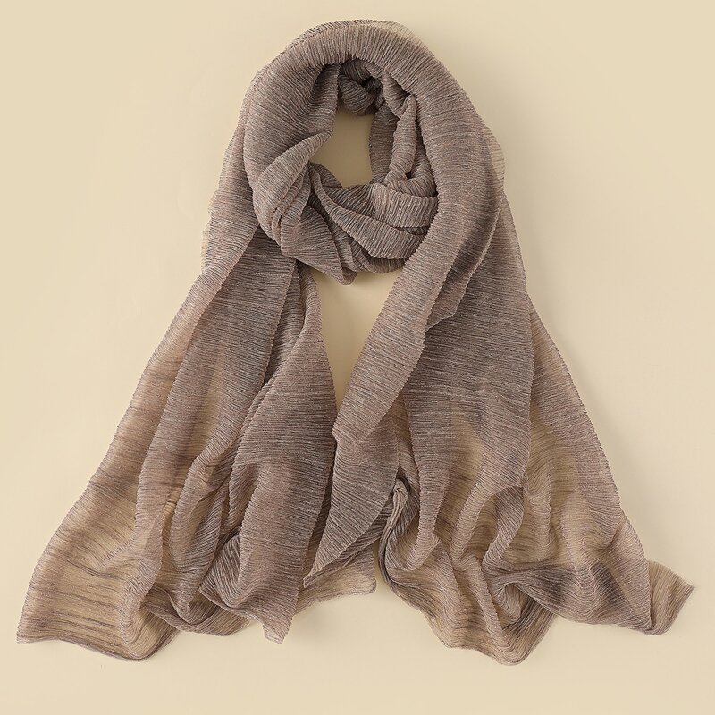 

1pc Simple Scarf, Khaki