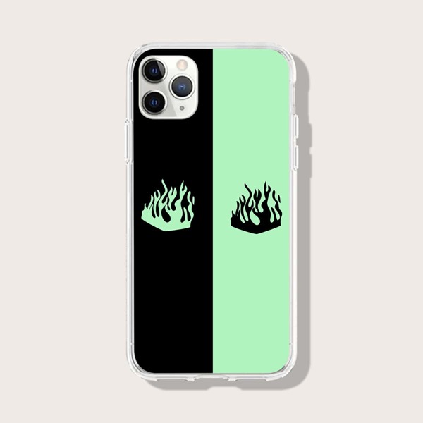 

Fire Pattern Phone Case, Multicolor