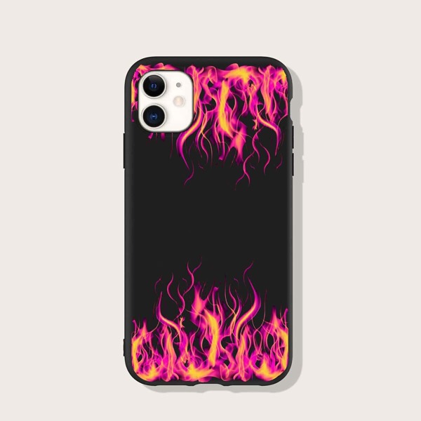 

Fire Pattern Phone Case, Multicolor