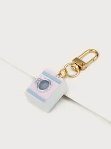 水洗機器設計包包吊墜 - 粉色 - 查看 1