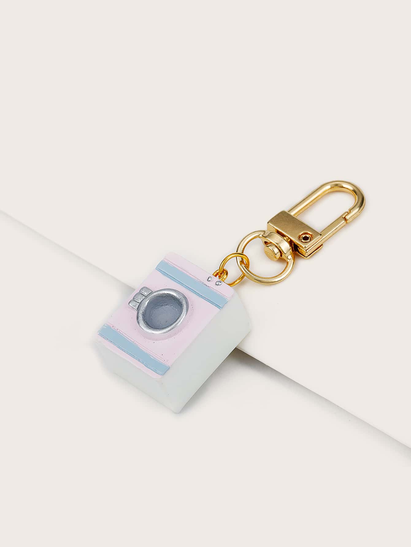 水洗機器設計包包吊墜 - 粉色 - 查看 1