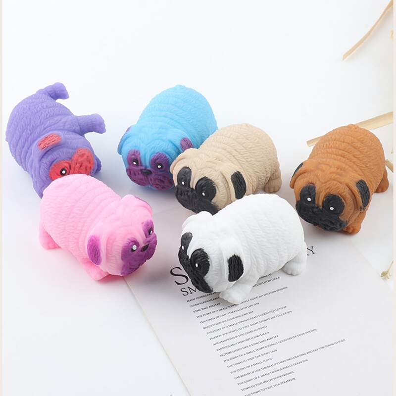 

1pc Dog Shaped Fidget Hand Grip, Multicolor