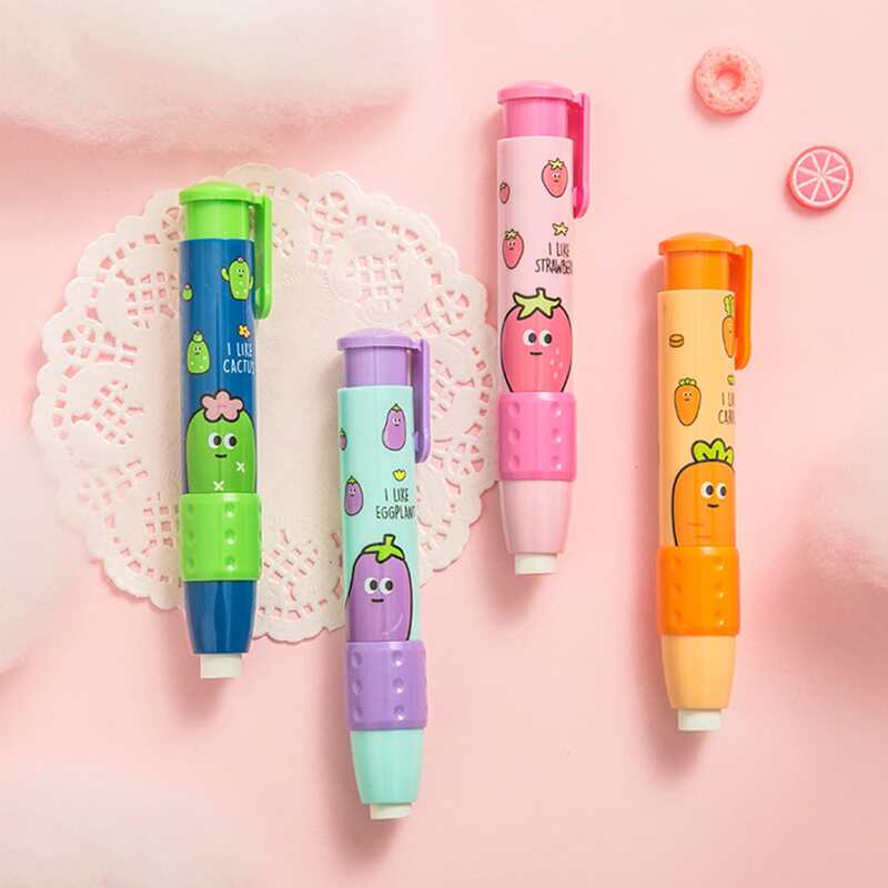 

1pc Cartoon Graphic Random Eraser, Multicolor