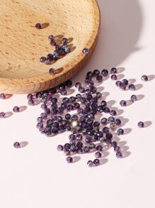 Accesorio de joya DIY con cuenta 4MM - Morado - Ver 1